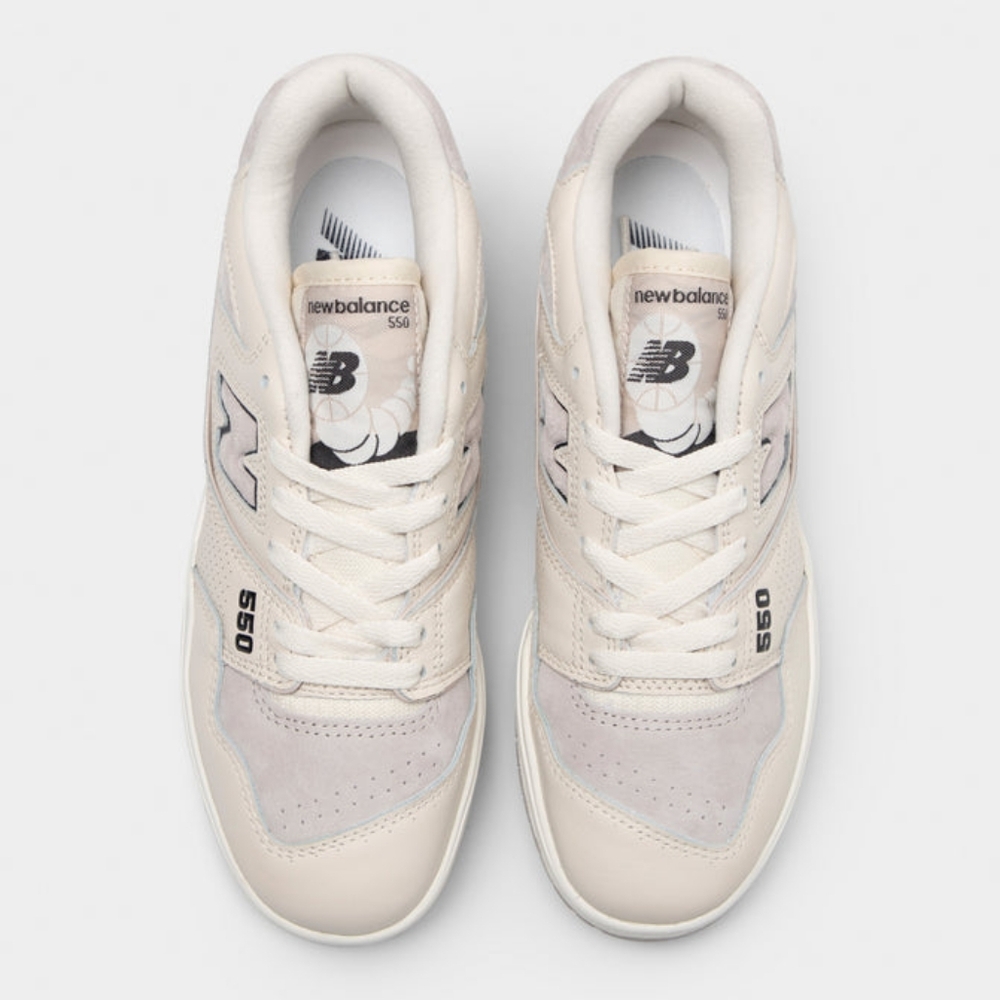 New Balance Women's 550 Linen / Moonrock - Phantom - Picture 4 of 6